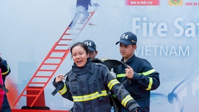 TP.HCM: Triển lãm quốc tế và trình diễn những kỹ năng về phòng cháy, chữa cháy