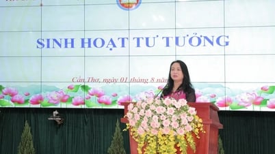 Trường Chính trị Cần Thơ sinh hoạt tư tưởng chính trị đầu tháng