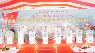 เมืองเว้ดำเนินโครงการ 2 โครงการเพื่อสร้างโรงเรียนประจำระดับต่าง ๆ ในพื้นที่ชายแดน