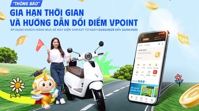 PENGUMUMAN PERPANJANGAN WAKTU KONVERSI VPOINT BAGI PELANGGAN PEMBELIAN MOTOR LISTRIK VINFAST MULAI 01/01/2025 SAMPAI DENGAN 21/05/2025
