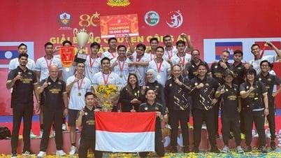 Tim Indonesia Juara Turnamen Bola Voli Kepolisian Internasional 2025