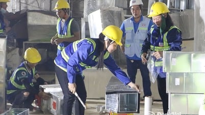Fast 14.000 Arbeiter arbeiteten bis zum 2. September am Long Thanh Airport Project