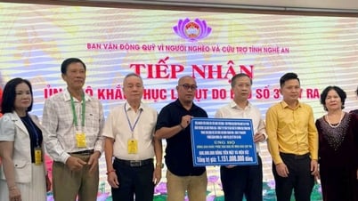 Nghệ An tiếp nhận hơn 1,1 tỷ đồng hỗ trợ người dân bị thiệt hại do bão số 3