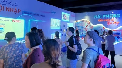하이퐁, '선박' Truong Minh Dream 01에서 3D 매핑 체험으로 방문객 유치