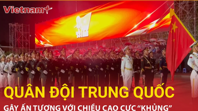 Militares chineses impressionam enquanto se preparam para o ensaio da A80