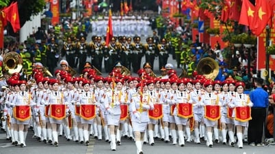 Momen heroik saat gladi bersih parade