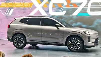 1 अरब VND से अधिक की वोल्वो XC70 PHEV का क्लोज़-अप, 1,200 किमी तक चलने वाला