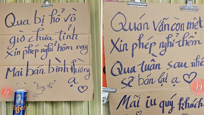 Um aviso de fechamento único e bem-humorado de uma cafeteria na Cidade de Ho Chi Minh está causando uma tempestade online.