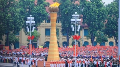 Latihan tingkat negara bagian untuk perayaan Hari Nasional, parade dan pawai pada tanggal 2 September berjalan sukses besar