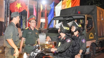 एन गियांग प्रांतीय सैन्य कमान ने 2 सितंबर को राष्ट्रीय दिवस पर गश्ती समन्वय को मजबूत किया