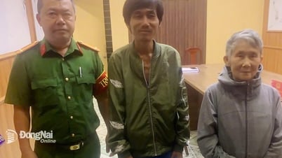 トリアンコミューン警察はすぐに行方不明の男性を家族の元へ戻す手助けをした。