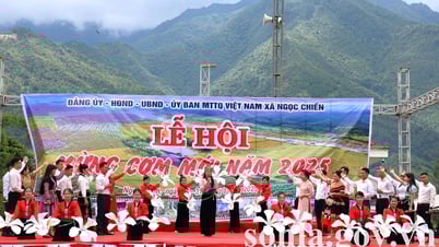 2025년 응옥치엔(Ngoc Chien) 마을에서 신미 축제 개최