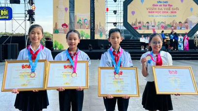 Crianças de Quang Tri "alcançam o mundo"
