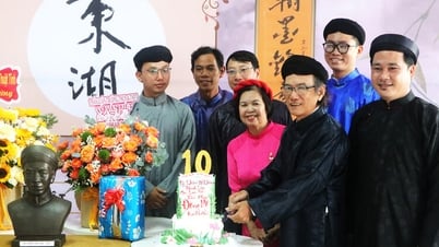 10. Jahrestag des Dong Ho Calligraphy Club - Rach Gia