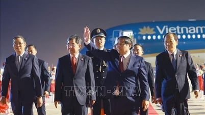 Premierminister Pham Minh Chinh trifft in Tianjin ein und beginnt eine Arbeitsreise zur Teilnahme am SCO-Gipfel 2025