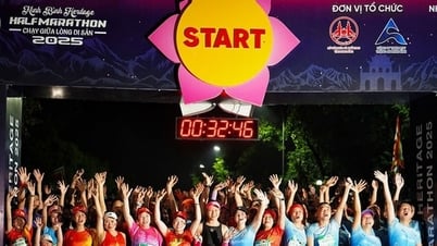 Mais de 4.300 atletas participam da "Meia Maratona Ninh Binh Heritage 2025"