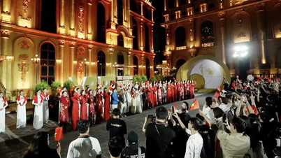 Đông đảo hoa hậu, nghệ sĩ hát vang "Giai điệu tự hào"