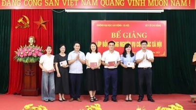51 học viên hoàn thành lớp bồi dưỡng nghiệp vụ công tác xã hội