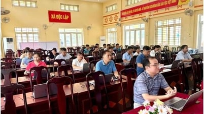 35 cán bộ, công chức, viên chức xã Độc Lập được bồi dưỡng kỹ năng số