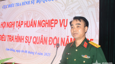 Tập huấn nghiệp vụ ngành điều tra hình sự Quân đội năm 2025