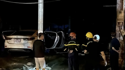 Điều tra nguyên nhân vụ cháy gara ô tô ở Huế