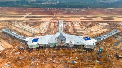 Sân bay Long Thành đang lộ rõ hình hài