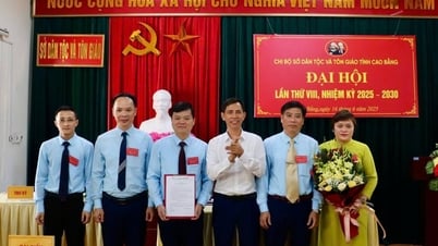 Chi bộ Sở Dân tộc và Tôn giáo Đại hội lần thứ VIII, nhiệm kỳ 2025 - 2030
