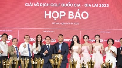 Giải golf VĐQG 2025 có mức thưởng 1,2 tỉ đồng