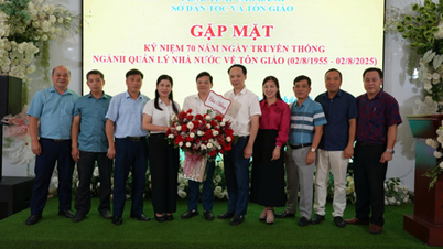 SỞ DÂN TỘC VÀ TÔN GIÁO TỔ CHỨC CÁC HOẠT ĐỘNG KỶ NIỆM 70 NĂM NGÀY TRUYỀN THỐNG NGÀNH QUẢN LÝ NHÀ NƯỚC VỀ TÔN GIÁO (02/8/1955 - 02/8/2025)