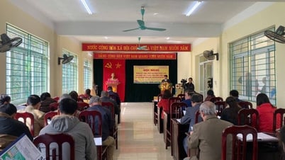 Hội nghị tổng kết Mô hình Phân loại, thu gom, xử lý chất thải rắn sinh hoạt trên địa bàn thị trấn Tĩnh Túc, huyện Nguyên Bình