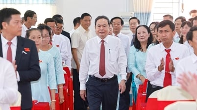 [Ảnh] Chủ tịch Quốc hội dự Đại hội đại biểu Đảng bộ xã Thạnh Xuân (Cần Thơ) nhiệm kỳ 2025-2030