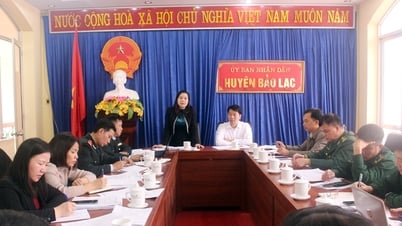 Kiểm tra việc thực hiện công tác đối ngoại tại huyện Bảo Lạc