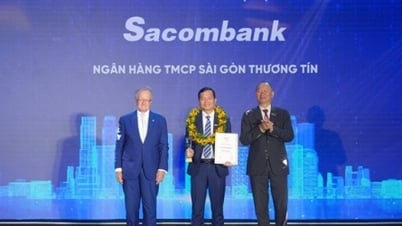 Sacombank vào top 10 ngân hàng thương mại Việt Nam uy tín năm 2025