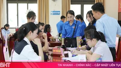 Trường Cao đẳng Y tế Hà Tĩnh tổ chức nhập học đợt 1 cho sinh viên