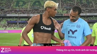 Cầu thủ bị chỉ trích vì đối áo với Yamal