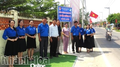 Xã Vạn Thắng: Khánh thành công trình thanh niên “Tuyến đường cờ”