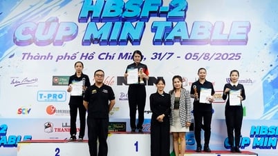 Trần Quyết Chiến vô địch billiards carom HBSF Tour 2
