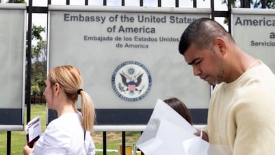 Mỹ thí điểm thu tối đa 15.000 USD tiền đặt cọc cho visa du lịch