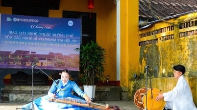 Các nghệ sĩ Yeongam, Hàn Quốc giao lưu nghệ thuật tại Hội An
