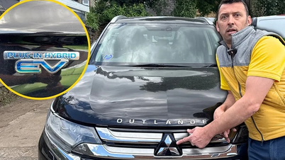 Mitsubishi Outlander PHEV tưởng “vô phương cứu chữa” sửa hết 17 nghìn đồng