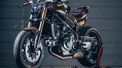 Ngắm Ducati Monster S4 độ Street Tracker lại Cafe Racer cực ngầu