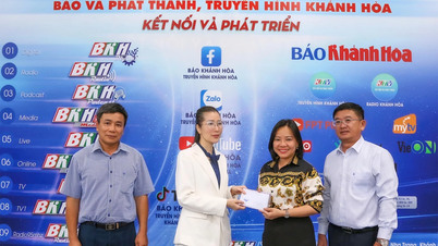 Báo và Phát thanh, Truyền hình Khánh Hòa tiếp nhận 100 triệu đồng ủng hộ người dân tỉnh Nghệ An khắc phục hậu quả cơn bão số 3