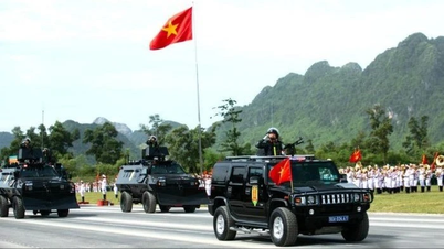 Cận cảnh các khối diễu binh cùng dàn khí tài hiện đại trong buổi hợp luyện sự kiện A80