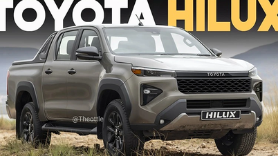 Toyota Hilux 2026 lộ diện, thêm màn hình nổi 12,3 inch "siêu to"