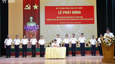 Bộ tư lệnh Vùng Cảnh sát biển 1 phát động thi đua cao điểm ngăn chặn khai thác IUU