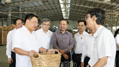 Phó Chủ tịch UBND tỉnh Trịnh Minh Hoàng đến thăm, làm việc tại một số hợp tác xã