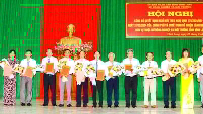Sở Nông nghiệp và Môi trường công bố các quyết định công tác cán bộ