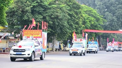 Lễ xuất quân Hội thi tuyên truyền lưu động toàn quốc