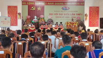 Khai mạc Đại hội đại biểu xã Vĩnh Sơn lần thứ I, nhiệm kỳ 2025-2030