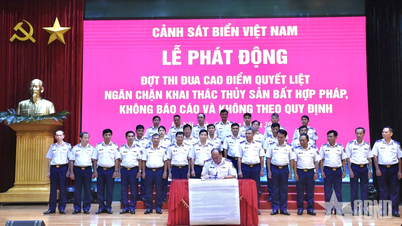 Cảnh sát biển Việt Nam phát động đợt thi đua cao điểm quyết liệt ngăn chặn khai thác IUU